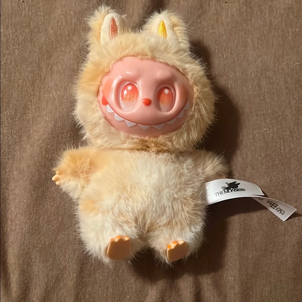 Furry Beige Plush Toy